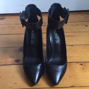 Aldo - Size 7 ankle strap stiletto heels